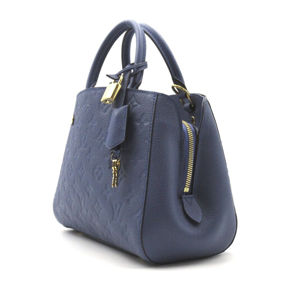 Montaigne BB Empreinte Leather Shoulder Bag - Picture 3 of 10